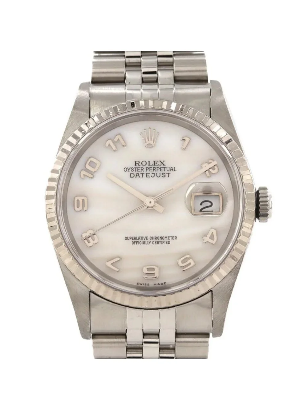 Rolex Datejust Automatic Winding Number Watch